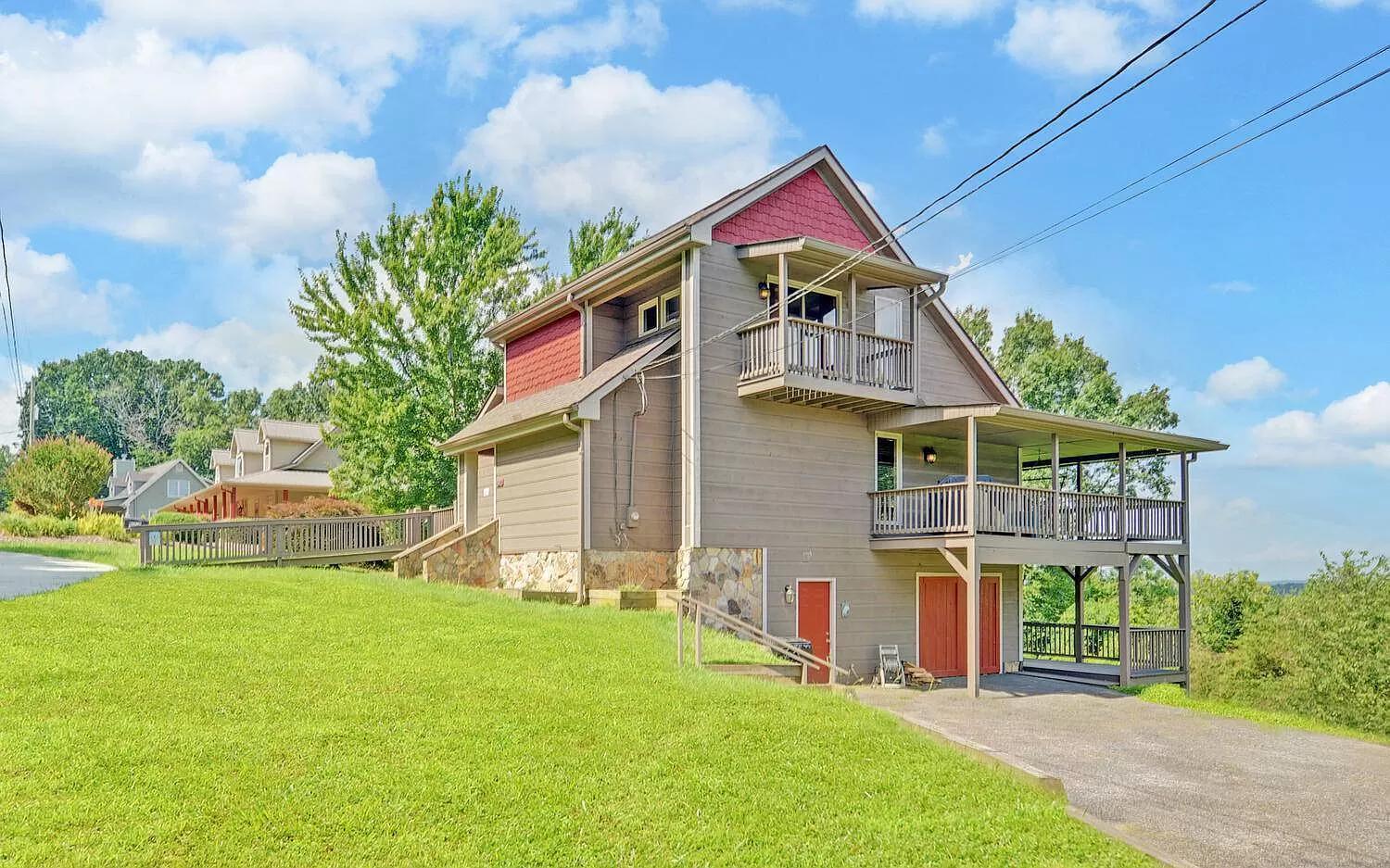 Birds Eye Cabin - Sunset & Starry Retreat Pet Friendly W Private Hottub, Fire Pit And Game Room إليجاي المظهر الخارجي الصورة