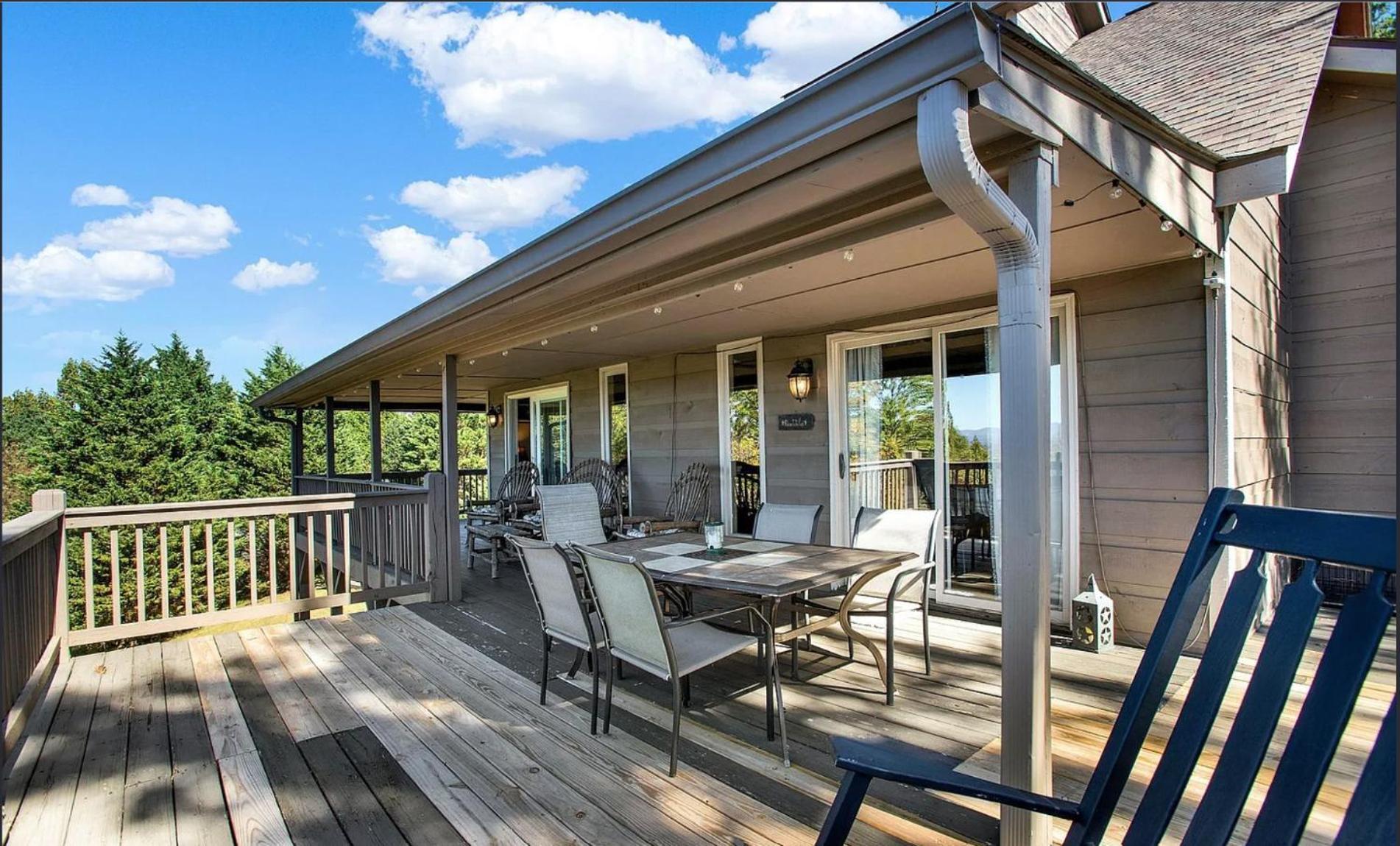 Birds Eye Cabin - Sunset & Starry Retreat Pet Friendly W Private Hottub, Fire Pit And Game Room إليجاي المظهر الخارجي الصورة