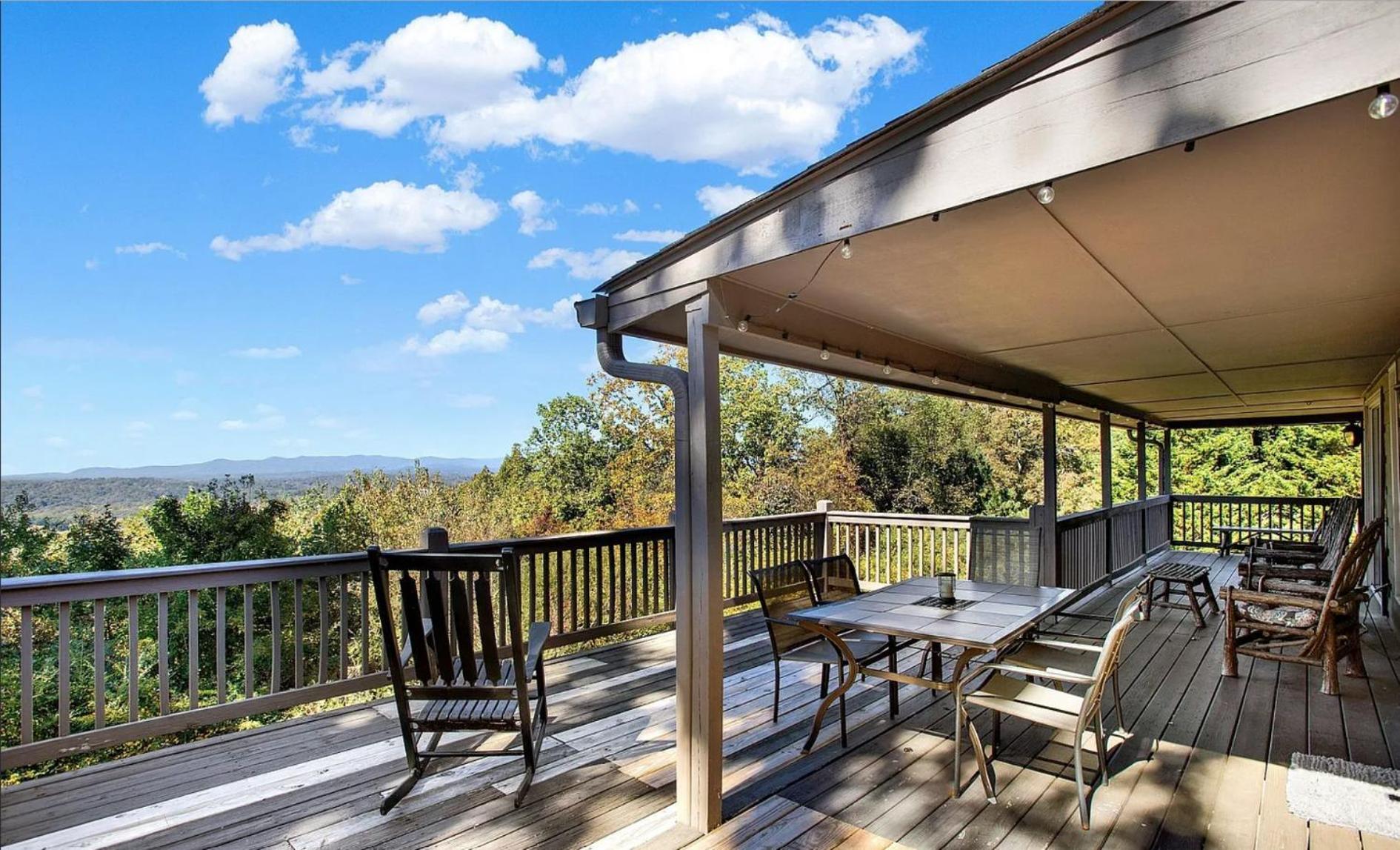 Birds Eye Cabin - Sunset & Starry Retreat Pet Friendly W Private Hottub, Fire Pit And Game Room إليجاي المظهر الخارجي الصورة